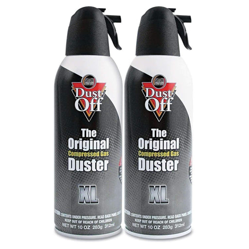 Dust-Off DSXLPW Disposable Duster, 10 oz. - 2 Count - Janitorial Superstore