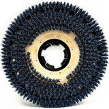 Malish Clean Grit™ General Purpose Scrub Brush w/Univ Clutch Plate, Blue