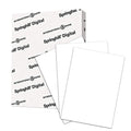 Digital Index White Card Stock, 92 Bright, 110lb, 8.5 x 11, White, 250/Pack - Janitorial Superstore