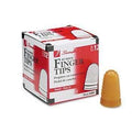Swingline® Rubber Finger Tips, Size 11, Small, Amber, 1/Dozen - Janitorial Superstore
