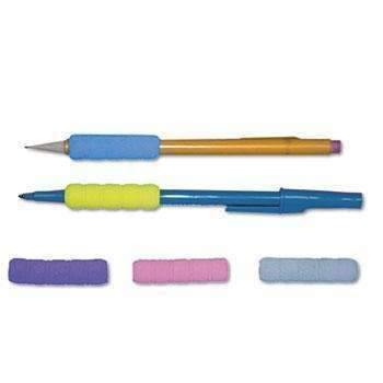 Tatco Ribbed Pencil Cushions, 1-3/4", Assorted, 50/Set - Janitorial Superstore