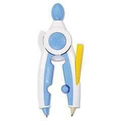 ACME UNITED CORPORATION Soft Touch School Compass With Microban Protection, Assorted Colors - Janitorial Superstore