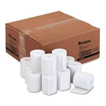Universal® 1-Ply Cash Register/Point of Sale Roll, 16 lb, 1/2" Core, 3" x 165 ft, 50/Carton Item: UNV42300 - Janitorial Superstore