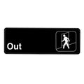 OUT SIGN, 3″X9″ - Janitorial Superstore