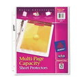 Avery® Multi-Page Top-Load Sheet Protectors, Heavy Gauge, Letter, Clear, 25/Pack - Janitorial Superstore