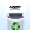 Vectair Airloop 30 Day Toilet Bowl Hanger Air Freshener, Citrus Mango Scented (AIRLOOP CITRUS) - Janitorial Superstore