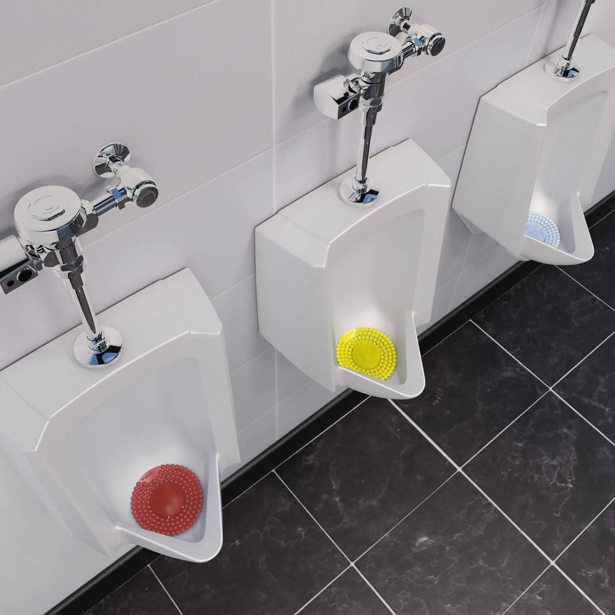 Vectair P-Screen 60 Day Linen Breeze Scented Urinal Screens with Splash & Odor Protection (P-SCREEN LINEN) - Janitorial Superstore