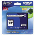 Brother P-Touch® TZe Standard Adhesive Laminated Labeling Tape, 1/4