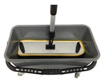 Flat Mop Bucket with Wheels 21x9x12 inches - Janitorial Superstore