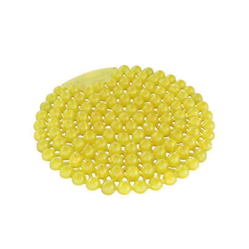 Vectair Wee-Screen 30 Day Citrus Mango Scented Bubble Urinal Screens with Splash Protection (WEE-SCRN CITRUS) - Janitorial Superstore
