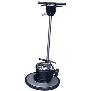 EDIC 17DS3-BK-SV Saturn Dual Speed Floor Machine Black/Pad Holder Included - Janitorial Superstore