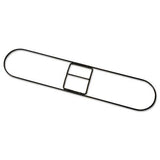 Clip-on Dust Mop Frame, 36w X 5d, Zinc Plated - Janitorial Superstore