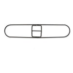 Clip-on Dust Mop Frame, 36w X 5d, Zinc Plated - Janitorial Superstore