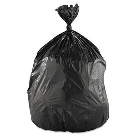 Boardwalk Low Density Repro Can Liners, 60 Gal, 2 Mil EQ, 38" X 58", Black, 100-carton - Janitorial Superstore