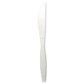 Boardwalk Heavyweight Polypropylene Cutlery, Knife, White, 1000-carton - Janitorial Superstore