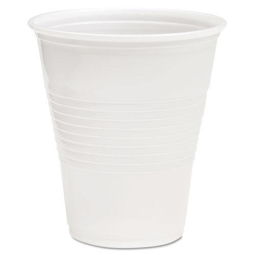 Boardwalk Translucent Plastic Cold Cups, 12 Oz, Polypropylene, 20 Cups-sleeve, 50 Sleeves-carton - Janitorial Superstore