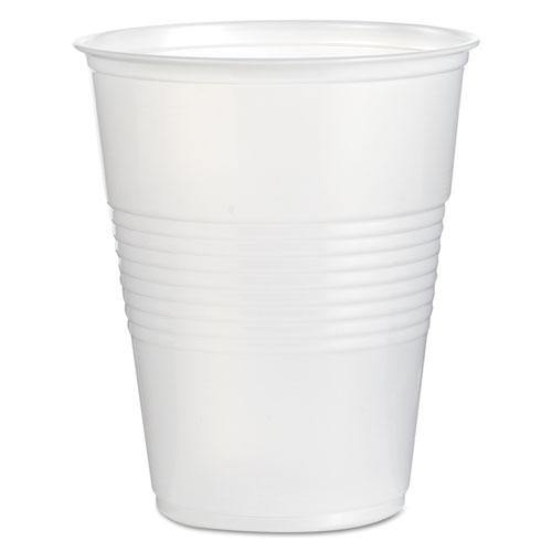 Boardwalk Translucent Plastic Cold Cups, 16 Oz, Polypropylene, 20 Cups-sleeve, 50 Sleeves-carton - Janitorial Superstore