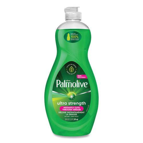 Palmolive Dishwashing Liquid, Ultra Strength, Original Scent, 20 Oz Bottle, 9-ctn