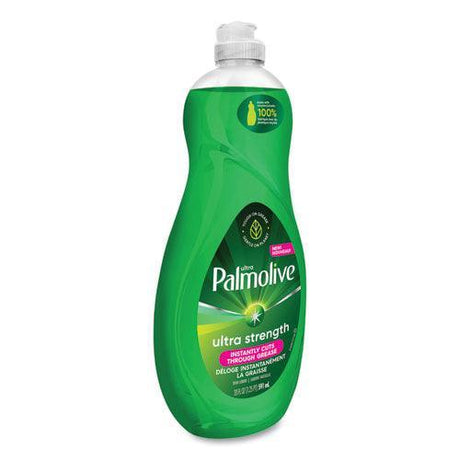 Palmolive Dishwashing Liquid, Ultra Strength, Original Scent, 20 Oz Bottle, 9-ctn - Janitorial Superstore