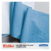 Wypall X80 Cloths, Brag Box, Hydroknit, Blue, 11.1 X 16.8, 160 Wipers-carton - Janitorial Superstore