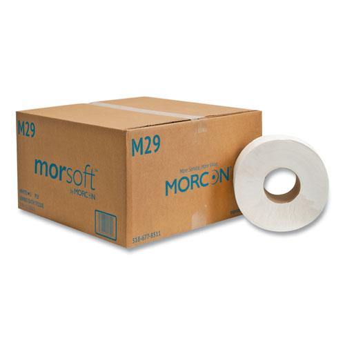 Morcon Jumbo Bath Tissue, Septic Safe, 2-ply, White, 700 Ft, 12 Rolls-carton - Janitorial Superstore