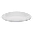 Pactiv Unlaminated Foam Dinnerware, Plate, 6" Diameter, White, 1,000-carton - Janitorial Superstore