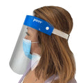 Germisept Disposable Face Shields, 5pk, Green - Janitorial Superstore