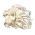 10 lb White Tee Shirt Rags box - Janitorial Superstore