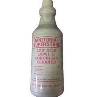 Low Acid Bowl & Porcelain Cleaner - Janitorial Superstore