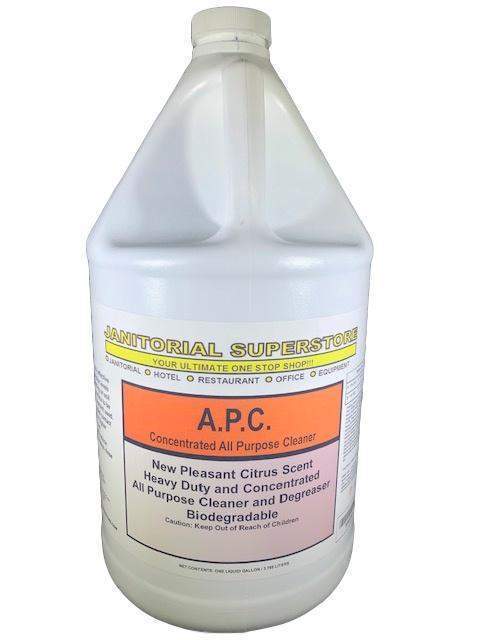 JSS Super APC All Purpose Cleaner, Orange Scented (Concentrated) - Janitorial Superstore