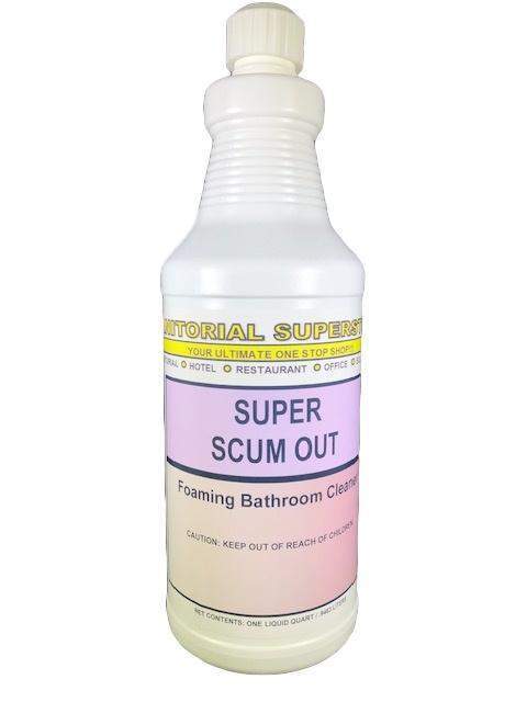 JSS Super Scum Out Hard Water Scale/Scum Remover (Concentrated) - Janitorial Superstore