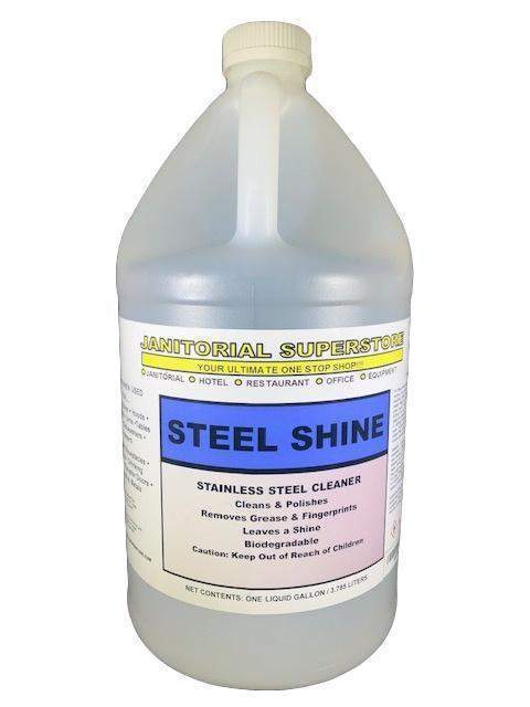 JSS Super Steel Shine Stainless Steel Polish (Concentrated) - Janitorial Superstore