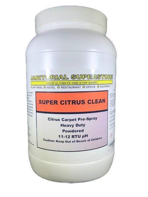 JSS Super Citrus Clean Pre-Spray 8 Lbs (Concentrated) - Janitorial Superstore