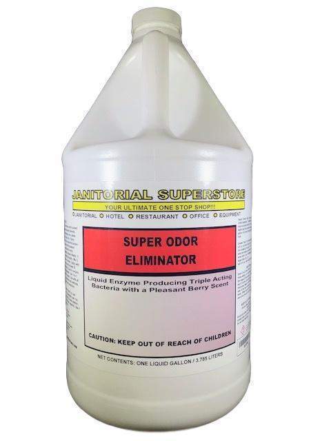 JSS Super Odor Eliminator with Enzymes, Berry Scented (Concentrated) - Janitorial Superstore