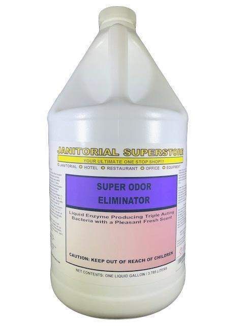 JSS Super Odor Eliminator with Enzymes, Fresh Scented (Concentrated) - Janitorial Superstore