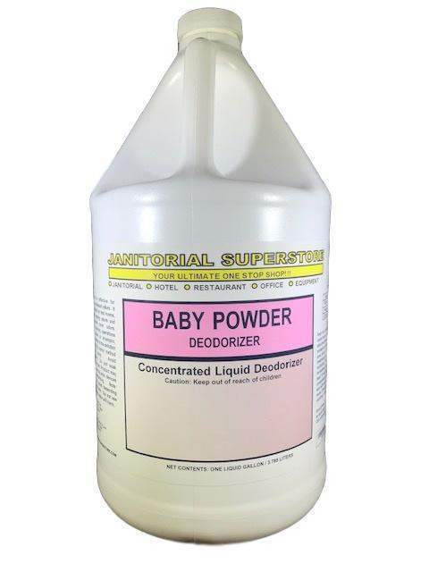 JSS Super Baby Powder Deodorizer, Baby Powder Scented (Concentrated) - Janitorial Superstore