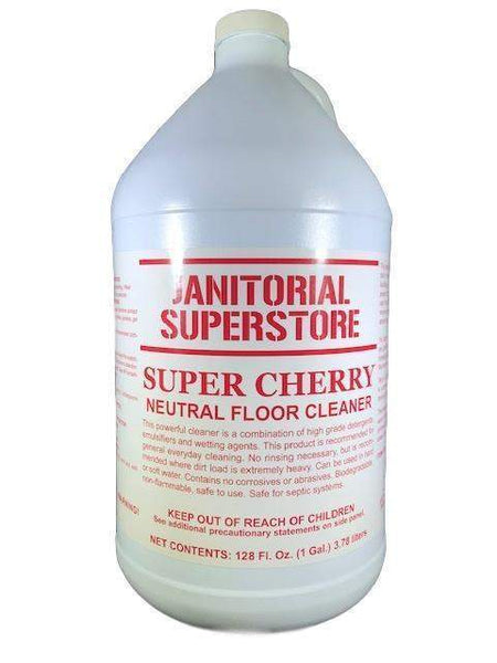 Super Cherry Neutral Floor Cleaner, Cherry Scented (Concentrated) —  Janitorial Superstore