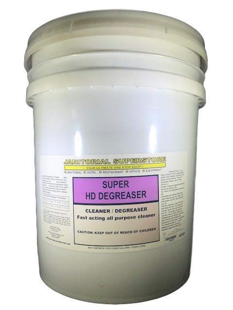 JSS Super H.D. Degreaser, Heavy Duty Degreaser, 5 Gallon Bucket (Concentrated) - Janitorial Superstore