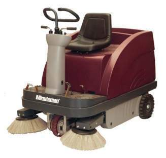 Minuteman Kleen Sweep 47R Rider Sweeper HM47BQP ( Free Shipping ) - Janitorial Superstore