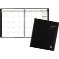 AT-A-GLANCE® Recycled Monthly Planner, 9 x 11, Black, 2023 - Janitorial Superstore