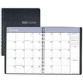 House of Doolittle™ Recycled 24-Month Ruled Monthly Planner, 8 1/2 x 11, Black, 2023-2024 - Janitorial Superstore
