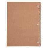 Mead Spiral Bound Notebook, Perforated, Legal Rule, 10 1/2 x 7 1/2, White, 70 Sheets - Janitorial Superstore