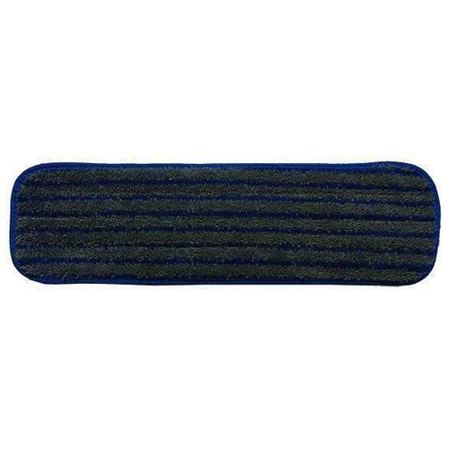 24" GRAY Microfiber SCRUBBER Velcro Mopping Pad - Janitorial Superstore