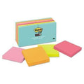 Post-it® Notes Super Sticky Pads in Miami Colors, 3 x 3, 90/Pad, 12 Pads/Pack - Janitorial Superstore