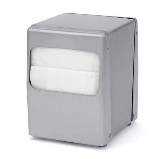 Palmer Fixture ND0045 Table Top Low Fold Napkin Dispenser - Janitorial Superstore