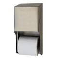 Palmer Fixture RD0325 Metal Two Roll Standard Tissue Dispenser - Janitorial Superstore