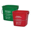Sanitizer Red Pail - Janitorial Superstore