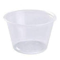 Soufflé Cup Translucent Polystyrene - Janitorial Superstore
