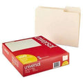 Universal® File Folders, 1/3 Cut Assorted, One-Ply Top Tab, Letter, Manila, 100/Box - Janitorial Superstore