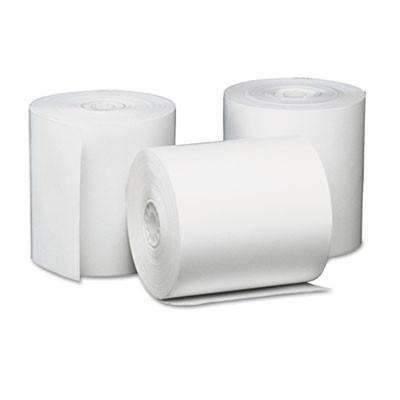 Universal® Single-Ply Thermal Paper Rolls, 3 1/8" x 230 ft, White, 50/Carton - Janitorial Superstore